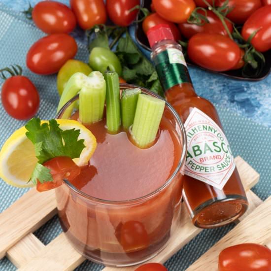 Spicy Tomato Juice Recipe - Recipe photo by healthyrecipes101