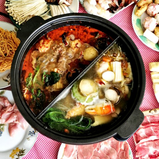 Chinese hot pot – How to make it - Recipe photo by Taste of Asian Food