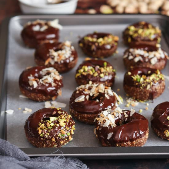 Raw Turkish delight doughnuts - Recipe photo by vanillafrost4