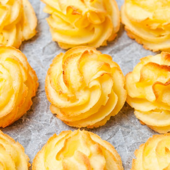 Duchess Potatoes - Recipe photo by Mrs Jones Kitchen