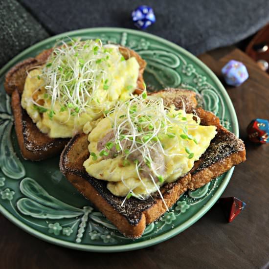lonely roads breakfast - Recipe photo by The Gluttonous Geek