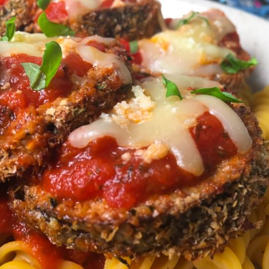 Air Fryer Eggplant Parm - Recipe photo by summeryule.com