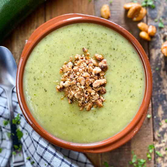 Spanish Cream of Zucchini Soup - Recipe photo by Spain on a Fork