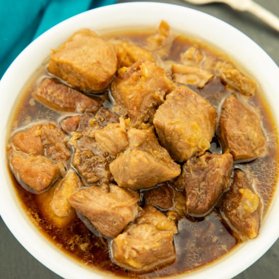 Instant Pot Pork Humba - Recipe photo by seasiderecipes