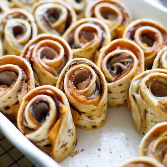 Spiral “Hawaiian Roll” Sliders - Recipe photo by Two Healthy Kitchens