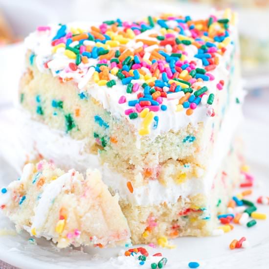 Vegan Funfetti Cake - Recipe photo by plant.well