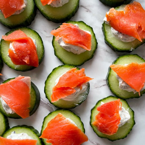 Cucumber Bites Appetizer - Recipe photo by frozen_bananas_