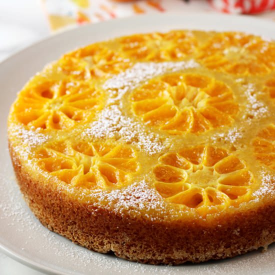 Upside-down clementine cake - Recipe photo by Food Gal
