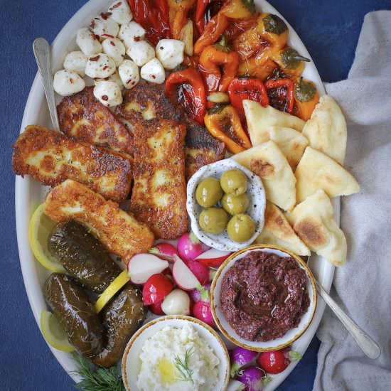 Mediterranean Meze Platter - Recipe photo by marilenaskitchen