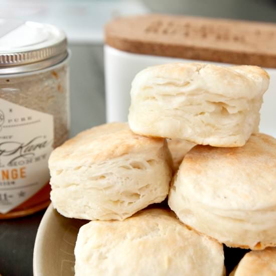 3 Ingredient Buttermilk Biscuits - Recipe photo by browniebites