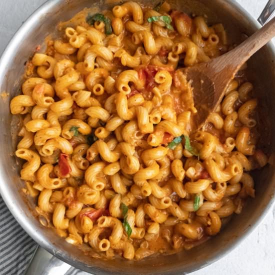 vegan vodka sauce pasta - Recipe photo by fromthecomfortofmybowl