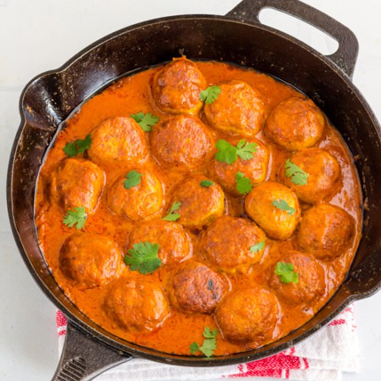Butter Chicken Meatballs - Recipe photo by Priyanka DK