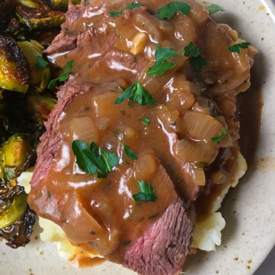 Instant Pot London Broil - Recipe photo by summeryule.com