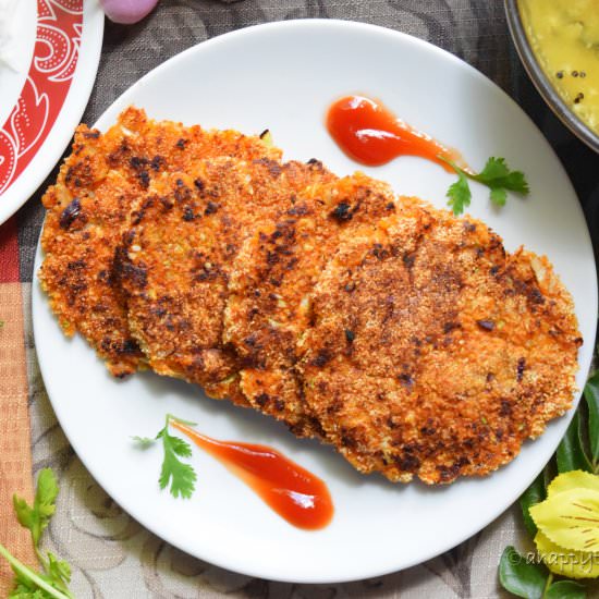 Cabbage Onion Savory Pancakes - Recipe photo by ahappytreat
