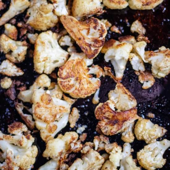 Roasted Cauliflower - Recipe photo by HolmesCooks