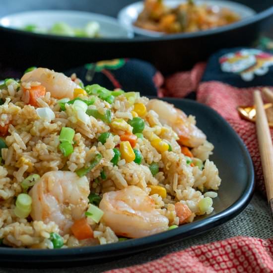 Hong Kong Fried Rice - Recipe photo by Healthy World Cuisine
