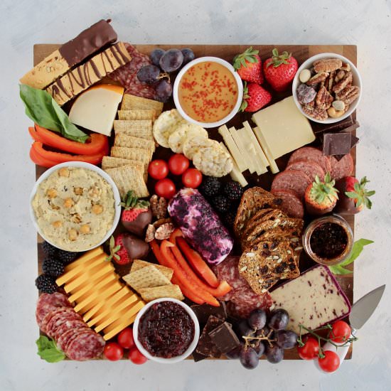 Valentine's Day Charcuterie Board - Recipe photo by cheerfulchoices