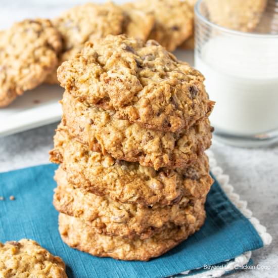 Cowboy Cookies - Recipe photo by BeyondtheCoop