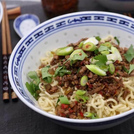 Dan Dan Noodles - Recipe photo by fellybull
