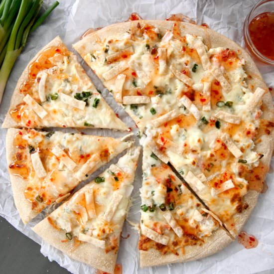 Crab Rangoon Pizza - Recipe photo by browniebites
