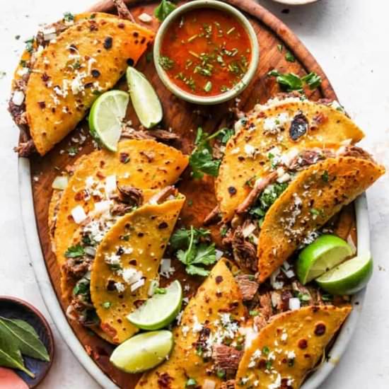 Birria Tacos - Recipe photo by grandbabycakes
