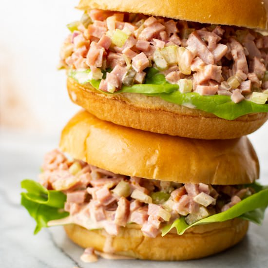 easy ham salad - Recipe photo by saltandlavender