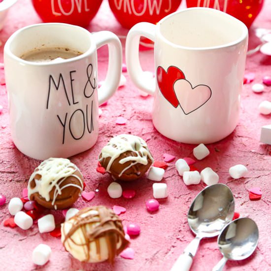 Hot Chocolate Bombs - Recipe photo by Fitty Foodlicious