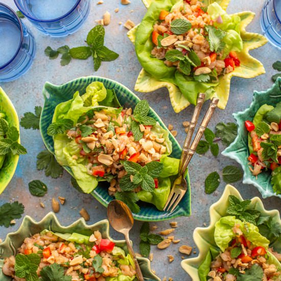 Shrimp Larb - Recipe photo by primalwellnesscoach