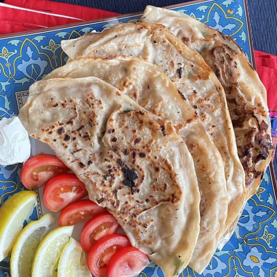 Kiymali Gozleme - Recipe photo by butfirstchai