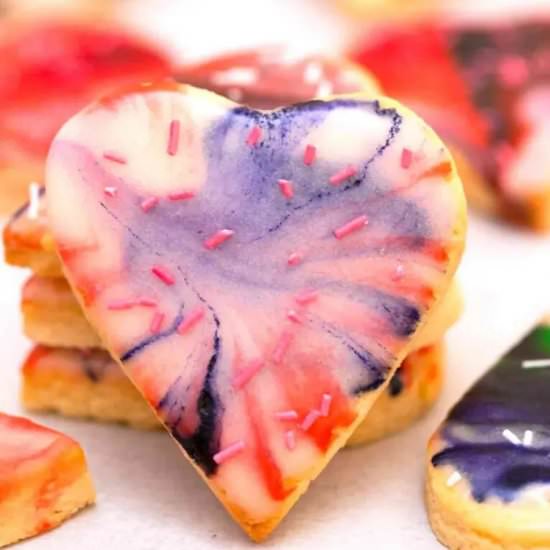 Valentine's Day Cookies - Recipe photo by peasandpeonies