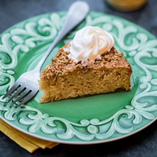 Apple Almond Cake - Recipe photo by Chef Molly