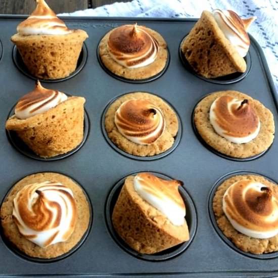 Mini S'more Meringue Cups - Recipe photo by emilyfabulous