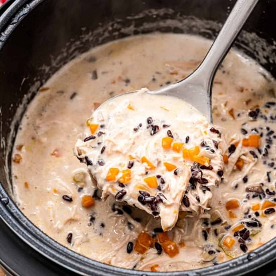 Instant Pot Wild Rice Soup - Recipe photo by julieseatsandtreats