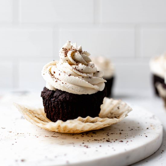 Gluten Free Chocolate Cupcakes - Recipe photo by greenseggsandyams