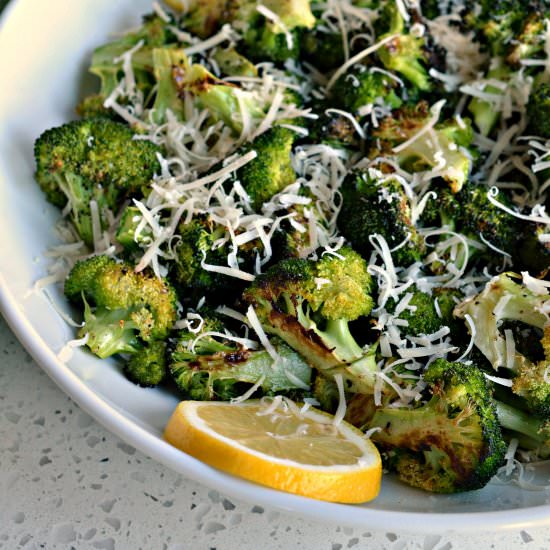 Oven Roasted Broccoli - Recipe photo by Small Town Woman