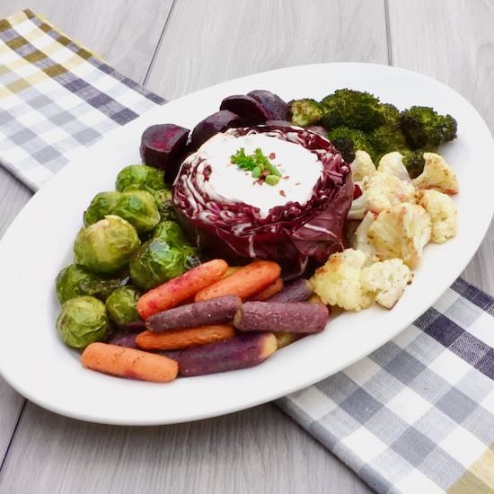 Roasted Vegetable Crudité Platter - Recipe photo by anothertablespoon