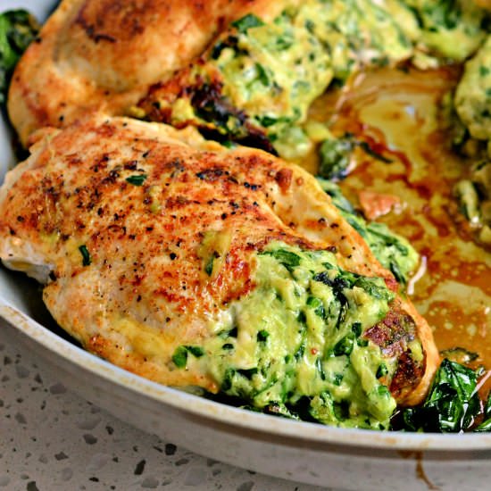 Spinach Stuffed Chicken - Recipe photo by Small Town Woman