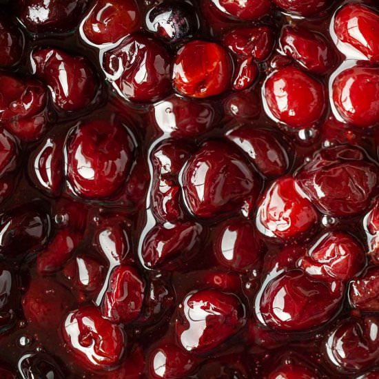 Cherries Jubilee - Recipe photo by littlesugarsnaps