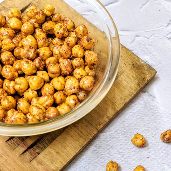 Crispy Air fryer Chickpeas - Recipe photo by rparm