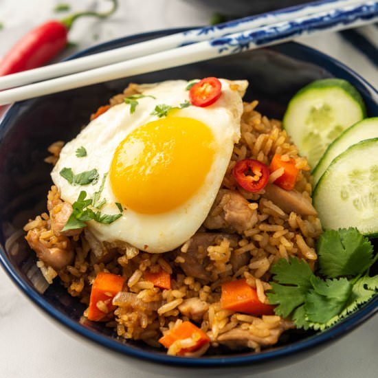 Nasi Goreng Indonesian Fried Rice - Recipe photo by chocolatesandchai