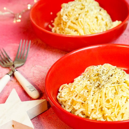 Mizithra Browned Butter Pasta - Recipe photo by Fitty Foodlicious