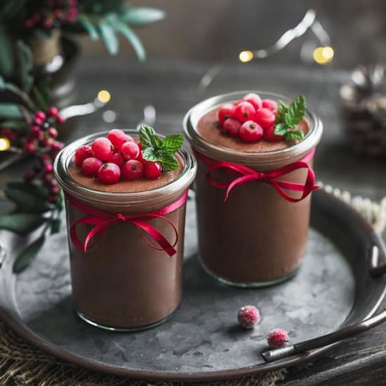 Millet Chocolate Pudding - Recipe photo by RainbowInMyKitchen