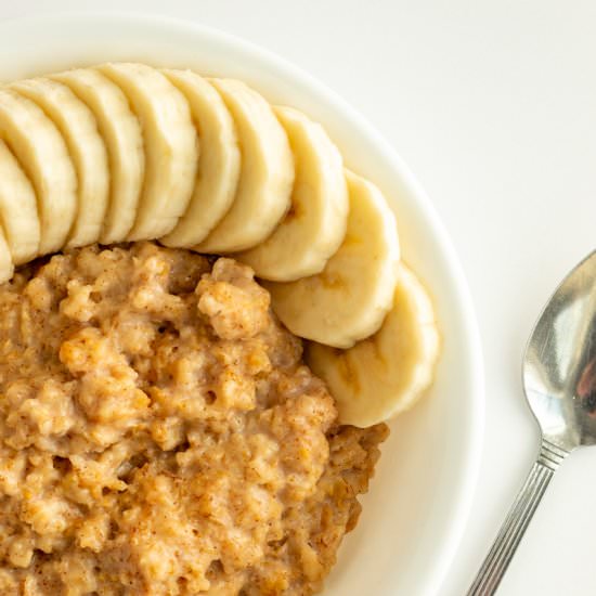 Pressure Cooker Steel Cut Oatmeal - Recipe photo by Tidbitsbytaylor