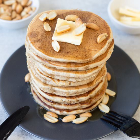 Peanut Butter Pancakes - Recipe photo by Healthy Life Trainer