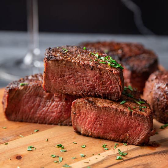 How to Grill Wagyu Filet Mignon - Recipe photo by TheBBQBuddha