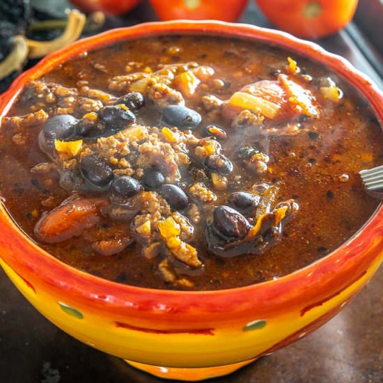 Ground Beef Chili con Carne - Recipe photo by MexicanPlease