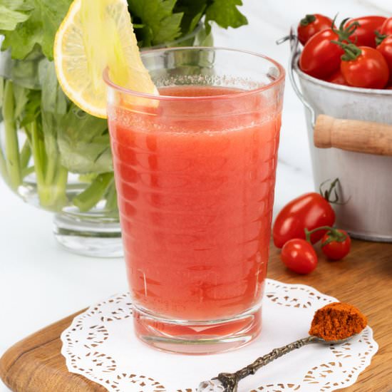 Vodka and Tomato Juice Recipe - Recipe photo by healthyrecipes101