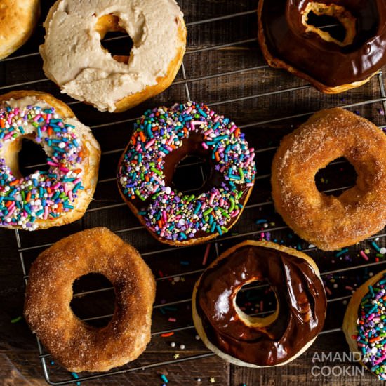 Air Fryer Donuts - Recipe photo by amandascookin