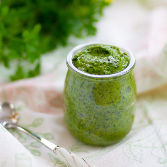 Salsa verde - Recipe photo by mecooks.com