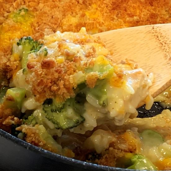 Chicken Broccoli Rice Casserole - Recipe photo by agoudalife